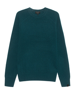 RAG&amp;BONE Haldon Waffle Cashmere Dark Green