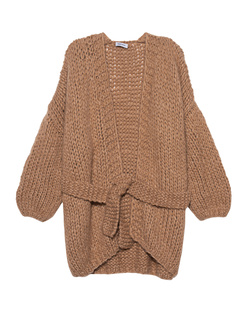 MAIAMI Belted Cashmere Camel