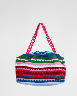 Missoni Bags zigzag-print terry medium multicolor