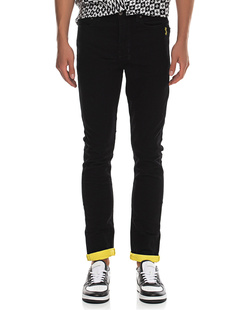 KSUBI Woven Chitch Roll Up Yellow Black