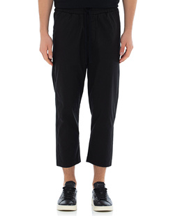 THOM KROM Cotton Elastic Waist Black