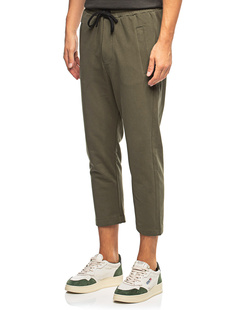 THOM KROM Cropped Cotton Hunt Green