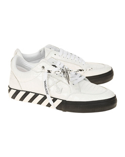 OFF-WHITE C/O VIRGIL ABLOH Low Vulcanized Croco Leather White
