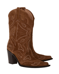 Free Lance Paris Andrea Western Brode Camel