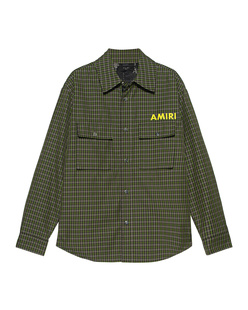 Amiri Logo Overshirt Sage