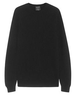 CROSSLEY Rib Cashmere Black