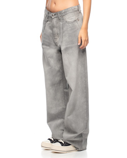 R13 Damon Pleated Wide Leg Grey