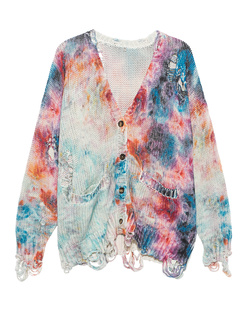 R13 Printed Tie Dye Jumbo Mulitcolor