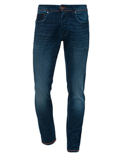 ACE DENIM No Logo Dark Stone Orange Blue