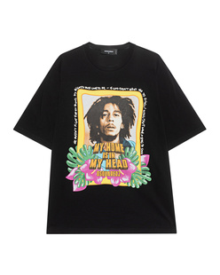 DSQUARED2 Bob Marley Skater Fit Black