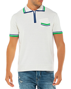 DSQUARED2 Sporty Polo Off White