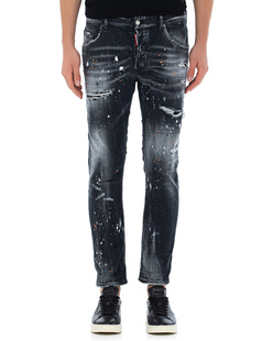 DSQUARED2 Skater Destroyed Black