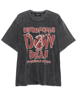 DSQUARED2 D And D Iron Tee Grey