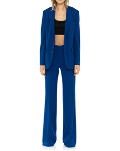 DSQUARED2 Flare Suit Patterned Lining Blue