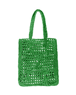 Maria La Rosa Rosa Del Deserto Crochet Green