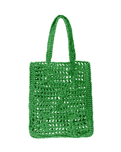 Maria La Rosa Rosa Del Deserto Crochet Green