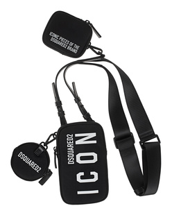 DSQUARED2 Modular Shoulder Bag Black