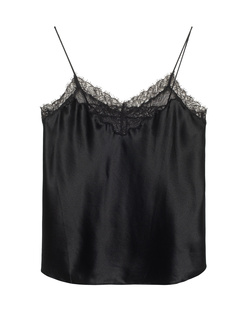 SIMKHAI Erika Silk Lace Black