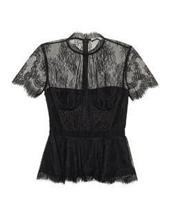 SIMKHAI Kehlani Lace Black