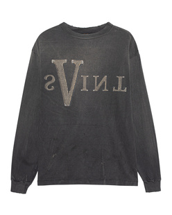 SAINT MICHAEL VLone Saint Print Washed Black