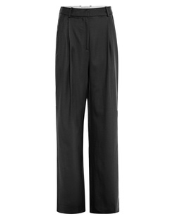 LOULOU STUDIO Solo Wide Leg Black