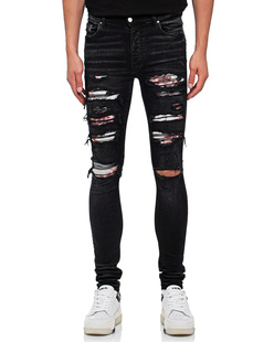 AMIRI Tie Dye Bandana Trasher Black