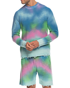 LANEUS Girocollo Print Multicolor