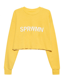 SPRWMN Crop Logo Yellow
