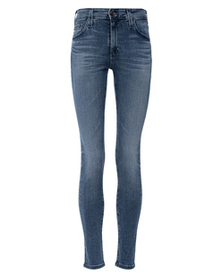 AG Jeans Mari High Rise Straight Blue
