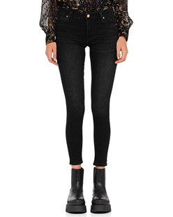 AG Jeans Farrah Skinny High Rise Black