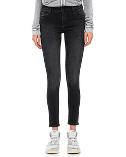 AG Jeans Farrah Skinny Ankle Black
