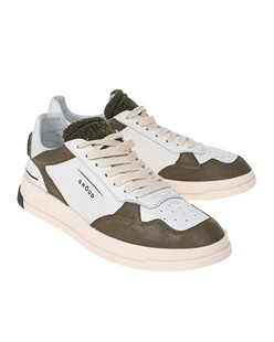 GHOUD Tweener Low Bicolor White Oliv