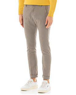 Dondup Gaubert Checked Brown