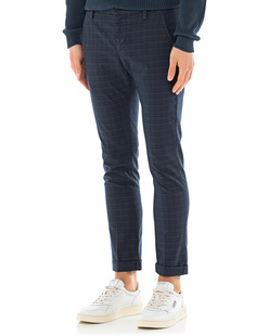 Dondup Gaubert Checked Navy