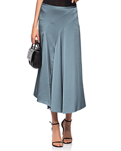 VINCE. Asymmetric Crinkle Green