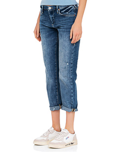 TRUE RELIGION Liv Boyfriend Low Rise Blue