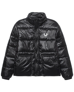 TRUE RELIGION Puffer Black