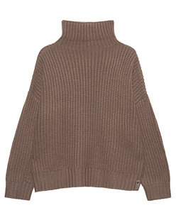 TRUE RELIGION Boxy Turtleneck Slate 