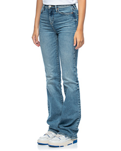 TRUE RELIGION Highrise Flare Blue Denim