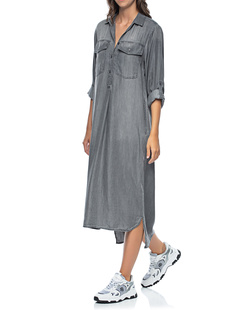 TRUE RELIGION New Utility Light Grey Stone Wash