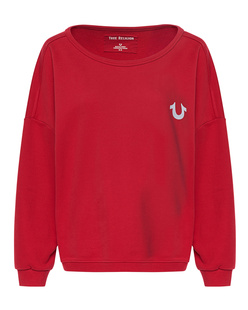 TRUE RELIGION Sweat Reflective Salsa Red
