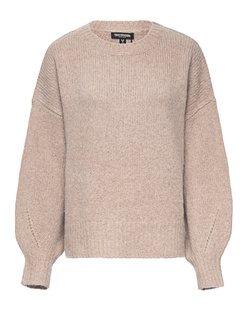 TRUE RELIGION Round Neck Oatmeal