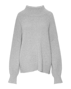 TRUE RELIGION Stand-Up Collar Arctic Silver
