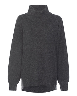 TRUE RELIGION Oversized Black Melange