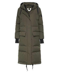 TRUE RELIGION Parka Down Olive