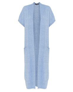 TRUE RELIGION Long Collarless Cornflower Blue