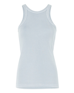 TRUE RELIGION Ribbed Heather Blue