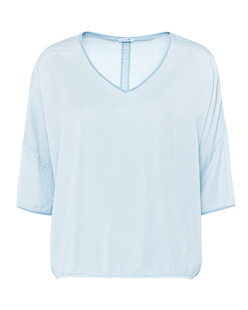 TRUE RELIGION V-Neck Heather Blue