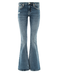 TRUE RELIGION Cora Low Rise Bootcut Blue