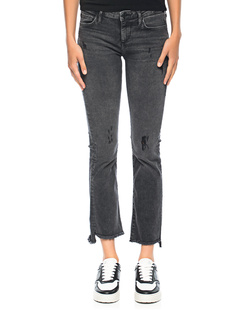 TRUE RELIGION Halle Kick Flare Black